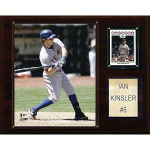  MLB Ian Kinsler Texas Rangers Player Plaque Sports 