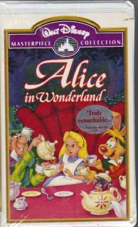 Alice in Wonderland (VHS, 1998) NEW 012257036039  