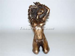 Bronze Statue of Medusa the Snake Lady  