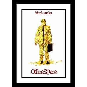  Office Space 32x45 Framed and Double Matted Movie Poster 