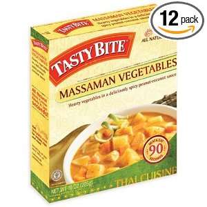 Tasty Bite Massaman Vegetables Entr?e, Heat & Eat, 10 Ounce Boxes 