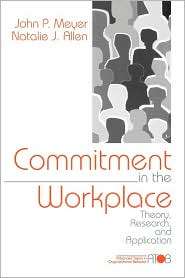 Commitment In The Workplace, Vol. 2, (0761901051), John P. Meyer 