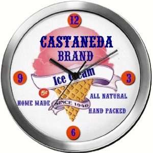  CASTANEDA 14 Inch Ice Cream Metal Clock Quartz Movement 