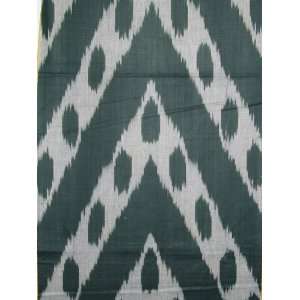   Uzbek Silk Ikat Adras Fabric 17400 by Yard Arts, Crafts & Sewing