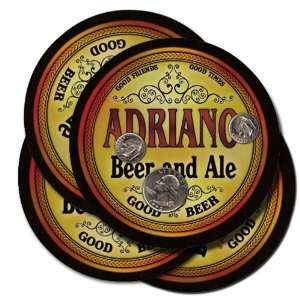  Adriano Beer and Ale Coaster Set