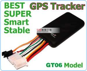 portable Mini Vehicle Car realtime GPS Tracker GSM & GPS antennas SOS 