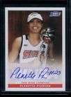QI) 2007 Rittenhouse WNBA PLENETTE PIERSON Auto *Shock