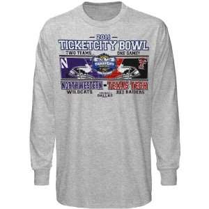   2011 TicketCity Bowl Bound Dueling Field Long Sleeve T shirt (Medium