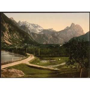  Photochrom Reprint of On the road from Veblungsnaes to 