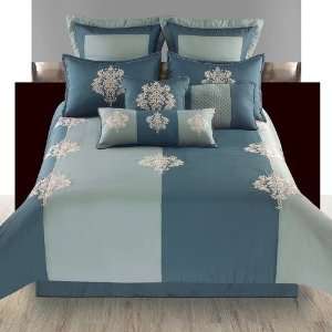  Hallmart Collectibles Karson Comforter Set   Queen