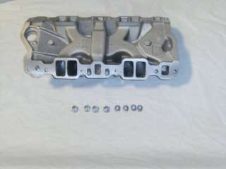 Small Block Chevy Qualifier Series 57 86 350 383 400 V8 Satin Aluminum 