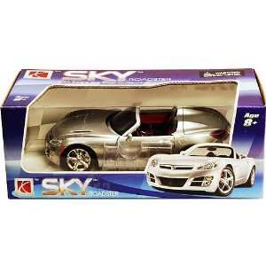  Silver 1/24 Saturn Sky Roadster Convertible Toys & Games