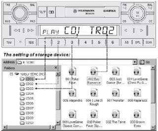 Car  Player for Ford 4050RDS/5000RDS/6000CD/7000RDS  