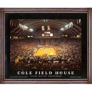   Cole Field House   Framed 26x32 Aerial Photograph