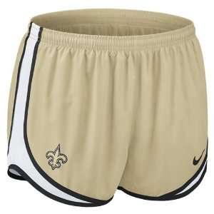   Womens Nike Tempo Track Running Shorts (Gold)