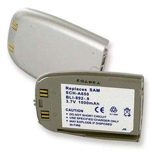Cell Phone Battery Fits Samsung SCH A650 BST195ASE  