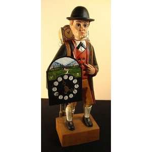 Mechanical Whistler, Whistling Clockpeddler, Model #MU 214 023 10 