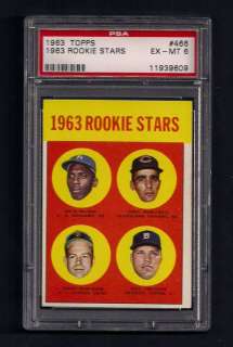 1963 Topps #466 Rookie Stars PSA 6 Bill Freehan RC  