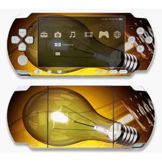  ~Sony PSP Slim 3000 Skin Decal Sticker   Lightbulb 
