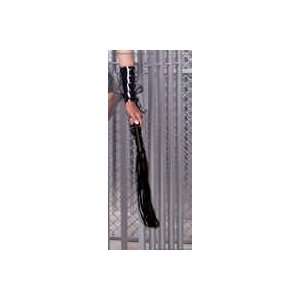  Leather whip with studs Black One Size Leather Everything 