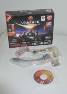VisionTek Radeon HD 4850 HD Gaming Graphics Video Card 512 MB GDDR3 