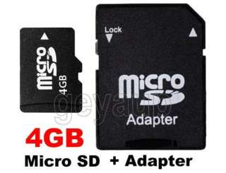 4GB 4G Micro SD MicroSD TF HC High Speed Flash Memory Card New  