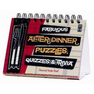  Astounding After Dinner Puzzles, Quizzes and Trivia Size 