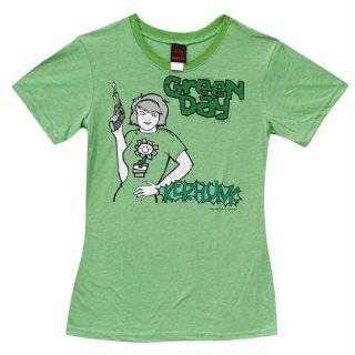 Green Day   Retro Dookie T Shirt in Indigo by Unknown