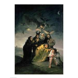  The Witches Sabbath Finest LAMINATED Print Francisco De 