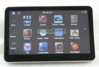 Car GPS 4GB LCD Navigation  Mp4 Av in Bluetooth  