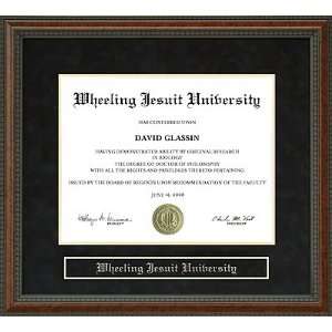  Wheeling Jesuit University (WJU) Diploma Frame Sports 