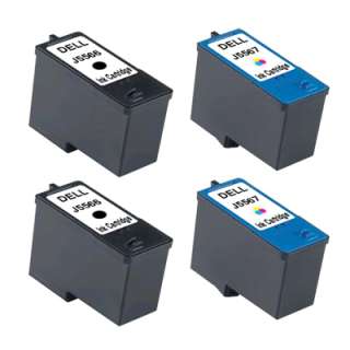 2X Replacement for Dell Series 5 (J5567) Color Ink Cartridge