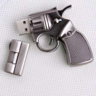 4GB Metal Revolver Gun Memory Stick USB Flash Drive 4G  