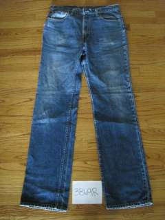 blue grunge made in USA levis 517 jeans tag is 36x36 meas 34x35 3869R 