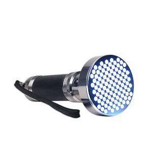  100 LED Aluminum Flashlight   Black/Silver