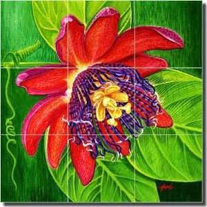  Passion Forever by Ferando Agudelo Tropical Flower Ceramic 