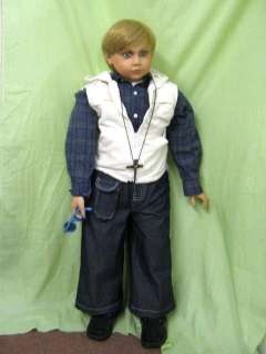 Tuss 2003 William Tung TAYLOR Life Size 41 Boy Doll  