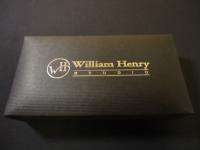 WILLIAM HENRY KNIFE E10 2 EDC BOX ELDER FOLDER NIB  