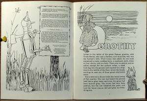 WONDERFUL WIZARD OF OZ Coloring Book~ Dover 1974  