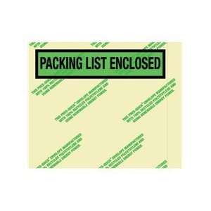  Recycled Packing List Envelopes   4 1/2 x 5 1/2   500 