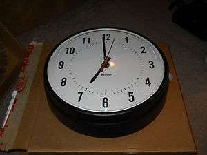Simplex 6310 9122 Electric Wired Wall Clock*School*Industrial*NEW IN 