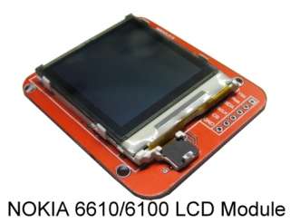 Nokia 6100 / 6610 Color LCD (PCF8833) Module  