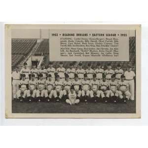   Indians Team Photo Colavito Score EXMT   MLB Photos