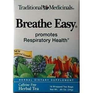  Traditional Medicinals Breathe Easy   1 box (Pack of 4 