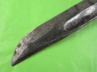 US WW2 WESTERN large fighting knife dagger USA wood  