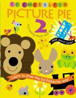 NOBLE  Ed Emberleys Picture Pie A Cut and Paste Drawing Book by Ed 