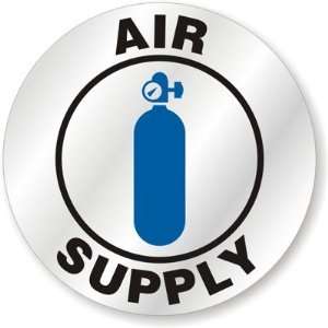 Air Supply Vinyl (3M Conformable)   1 Color Spot Sticker, 2 x 2