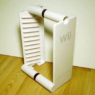 Game Disc Stand for Wii, stackable organizing rack  