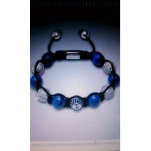    Nialaya Womens Crystal CZ Diamond Bracelet (Blue Lapis) Beauty