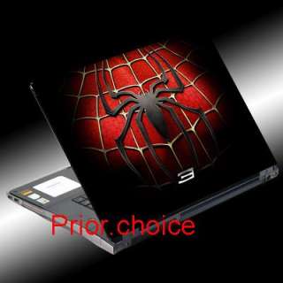 RED SPIDERMAN NOTEBOOK LAPTOP COVER SKIN STICKER DECAL  